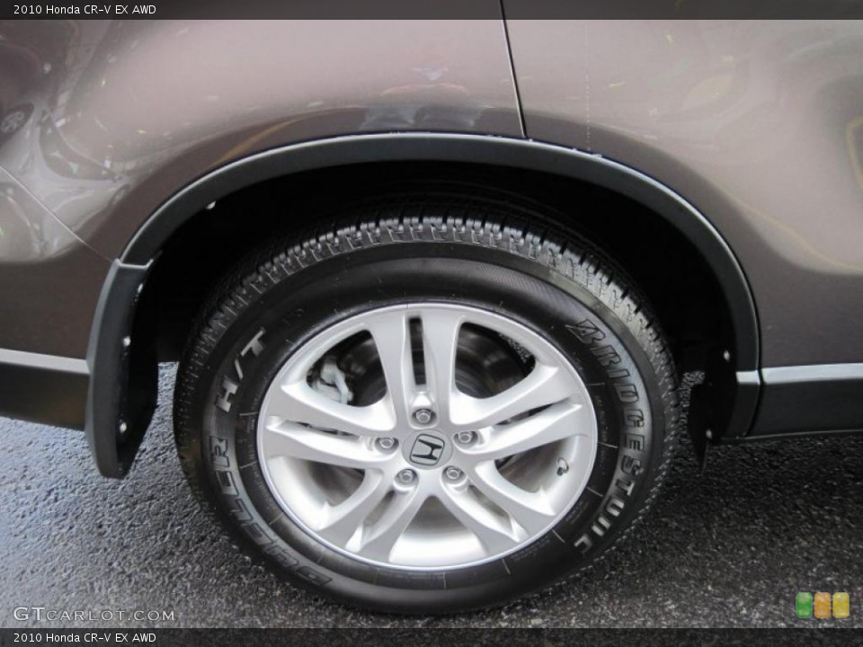 2010 Honda CR-V EX AWD Wheel and Tire Photo #41230055