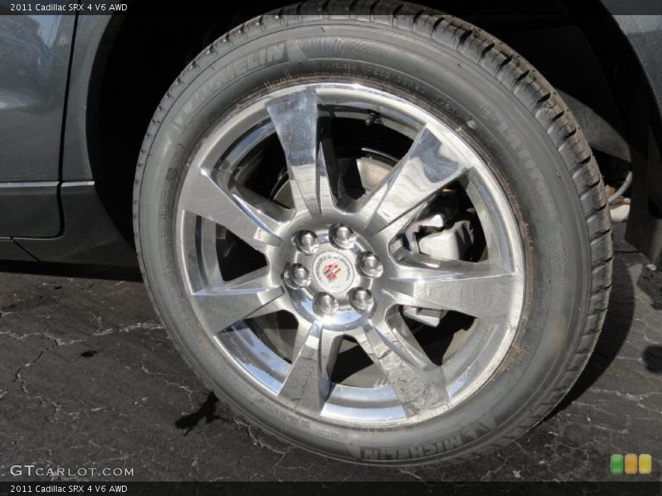 2011 Cadillac SRX 4 V6 AWD Wheel and Tire Photo #41230283
