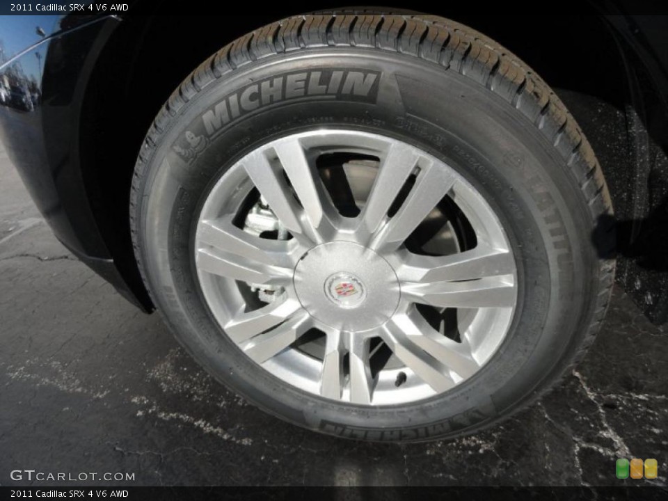 2011 Cadillac SRX 4 V6 AWD Wheel and Tire Photo #41230751