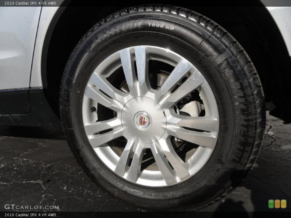 2010 Cadillac SRX 4 V6 AWD Wheel and Tire Photo #41231523