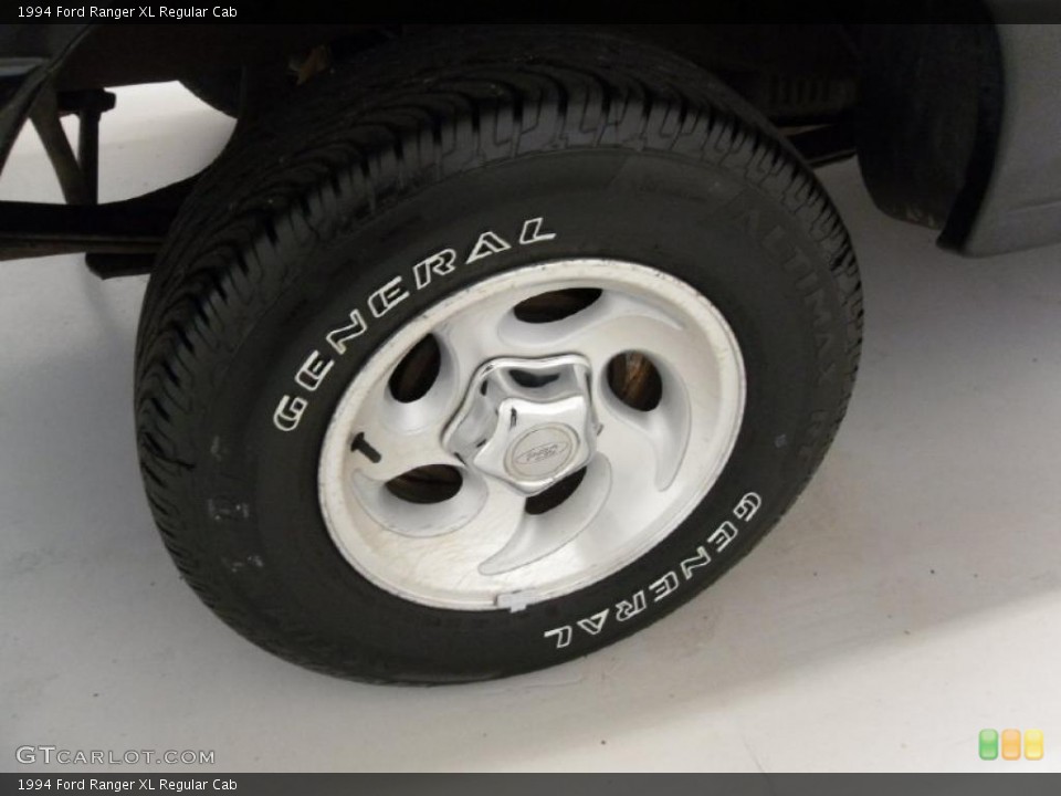 1994 Ford Ranger XL Regular Cab Wheel and Tire Photo #41235507
