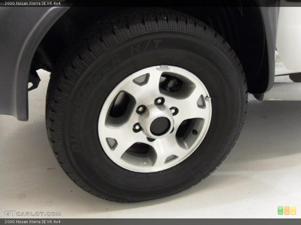 2000 Nissan Xterra SE V6 4x4 Wheel and Tire Photo #41235835
