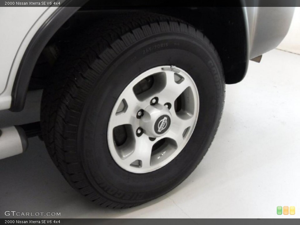 2000 Nissan Xterra SE V6 4x4 Wheel and Tire Photo #41235851