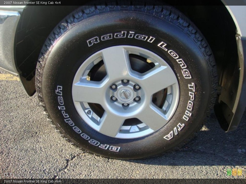 2007 Nissan Frontier SE King Cab 4x4 Wheel and Tire Photo #41238736
