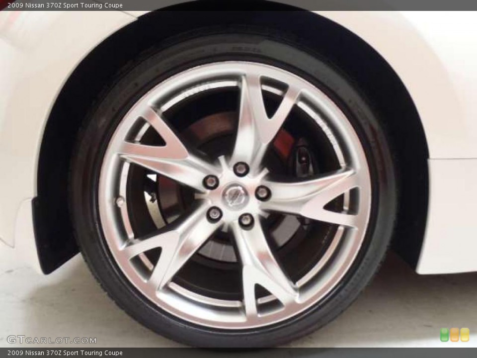 2009 Nissan 370Z Sport Touring Coupe Wheel and Tire Photo #41240932