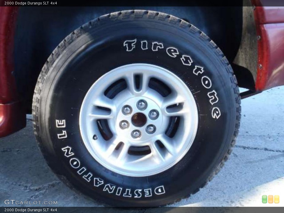 2000 Dodge Durango SLT 4x4 Wheel and Tire Photo #41242564