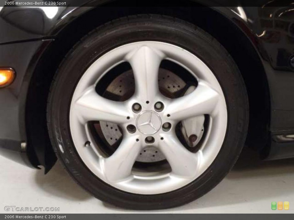 2006 Mercedes-Benz C 230 Sport Wheel and Tire Photo #41242708