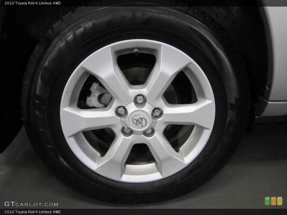 2010 Toyota RAV4 Limited 4WD Wheel and Tire Photo #41246041