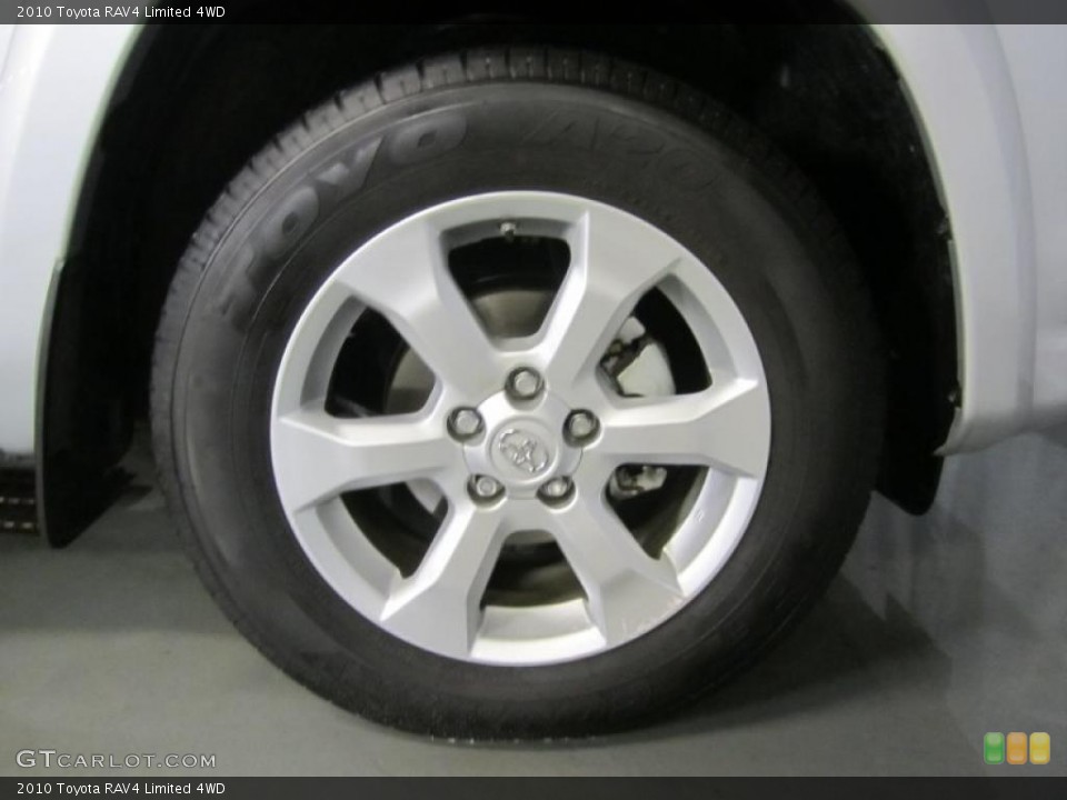 2010 Toyota RAV4 Limited 4WD Wheel and Tire Photo #41246057