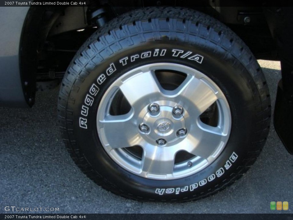 2007 Toyota Tundra Limited Double Cab 4x4 Wheel and Tire Photo #41249665