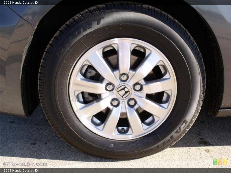 2008 Honda Odyssey EX Wheel and Tire Photo #41250817