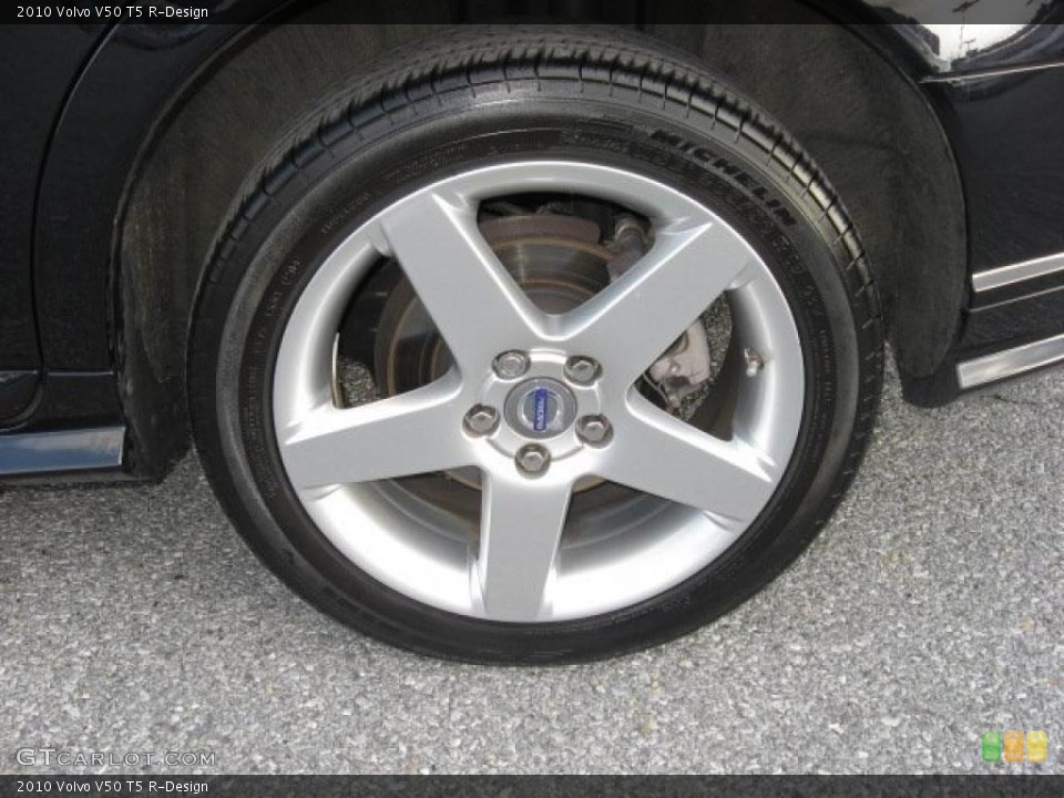 2010 Volvo V50 T5 R-Design Wheel and Tire Photo #41252465