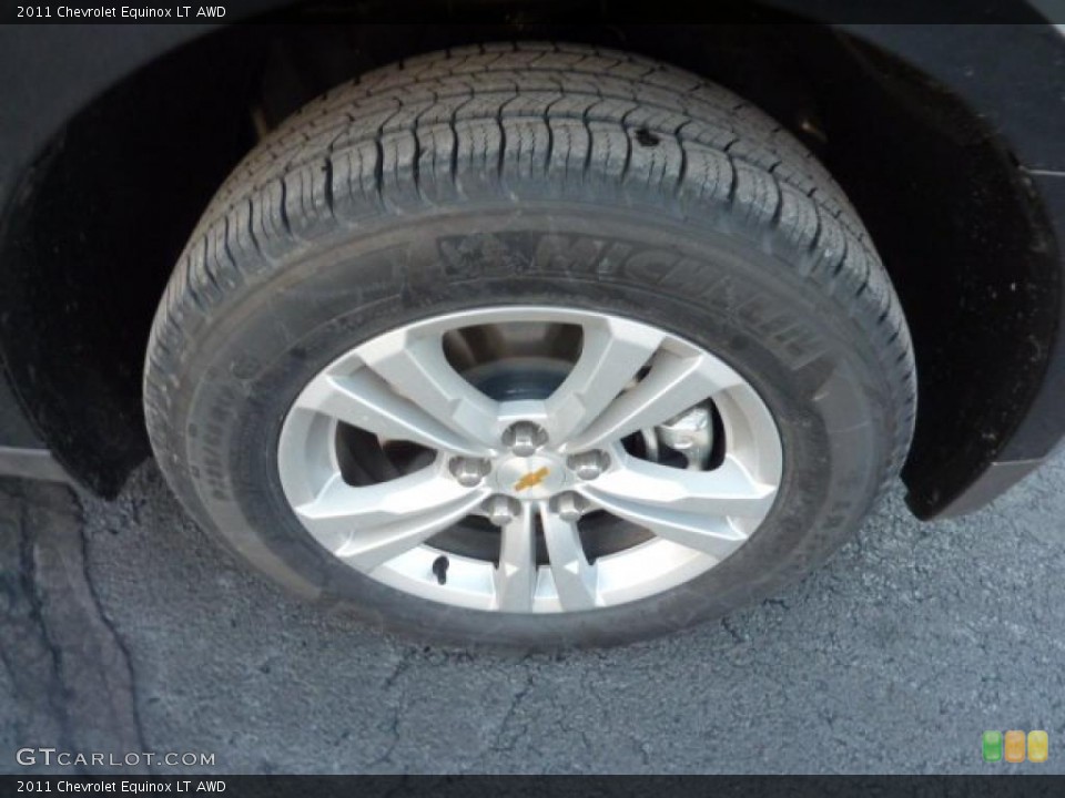 2011 Chevrolet Equinox LT AWD Wheel and Tire Photo #41252549