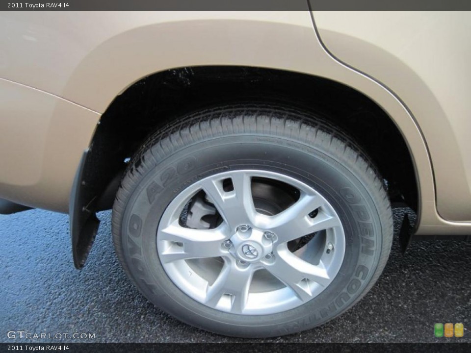 2011 Toyota RAV4 I4 Wheel and Tire Photo #41254849