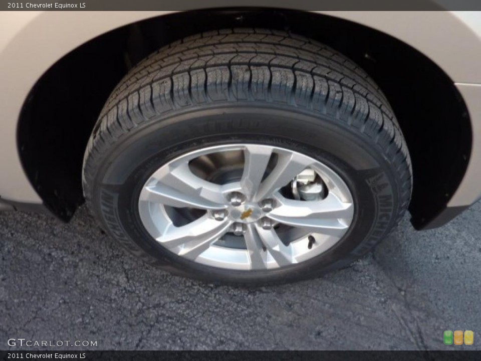 2011 Chevrolet Equinox LS Wheel and Tire Photo #41255283