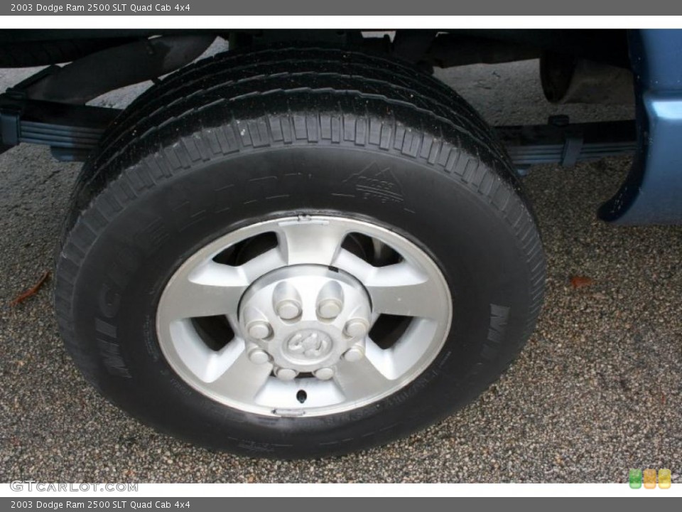 2003 Dodge Ram 2500 SLT Quad Cab 4x4 Wheel and Tire Photo #41262841