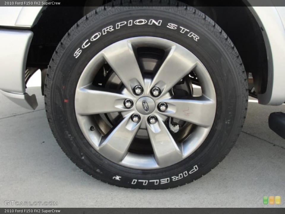 2010 Ford F150 FX2 SuperCrew Wheel and Tire Photo #41269545