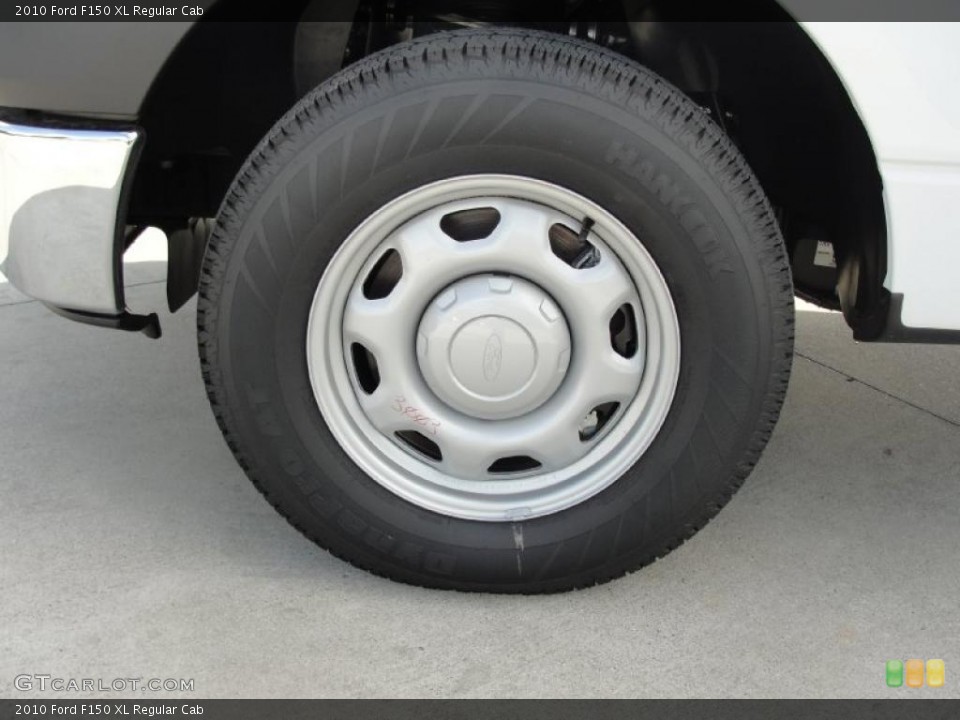 2010 Ford F150 XL Regular Cab Wheel and Tire Photo #41270733