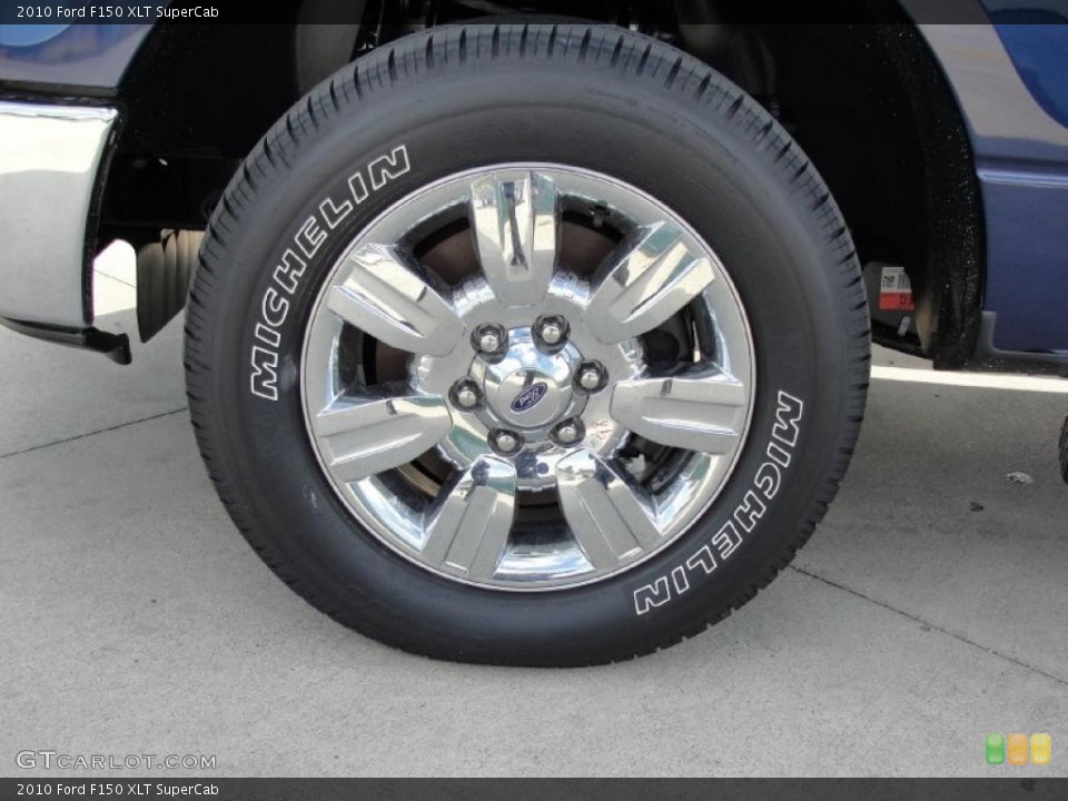 2010 Ford F150 XLT SuperCab Wheel and Tire Photo #41271193