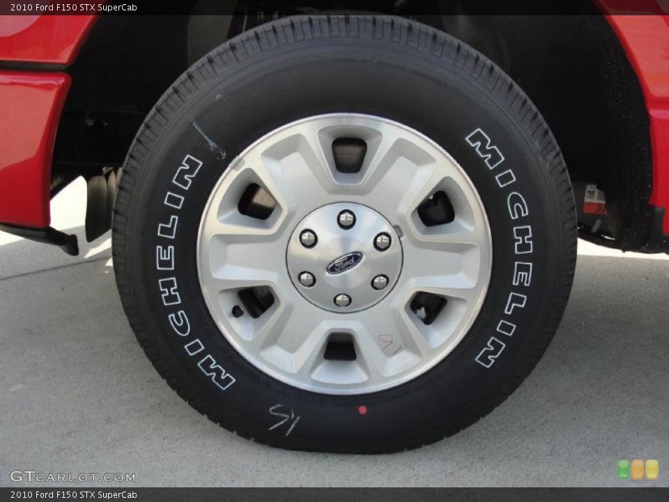 2010 Ford F150 STX SuperCab Wheel and Tire Photo #41271765