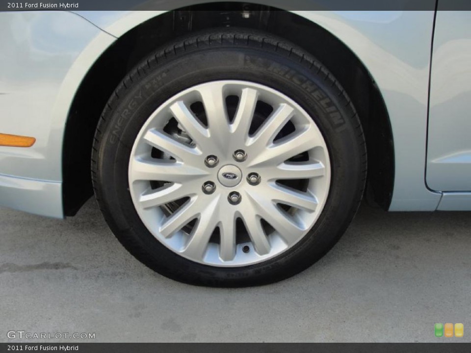2011 Ford Fusion Hybrid Wheel and Tire Photo #41272269