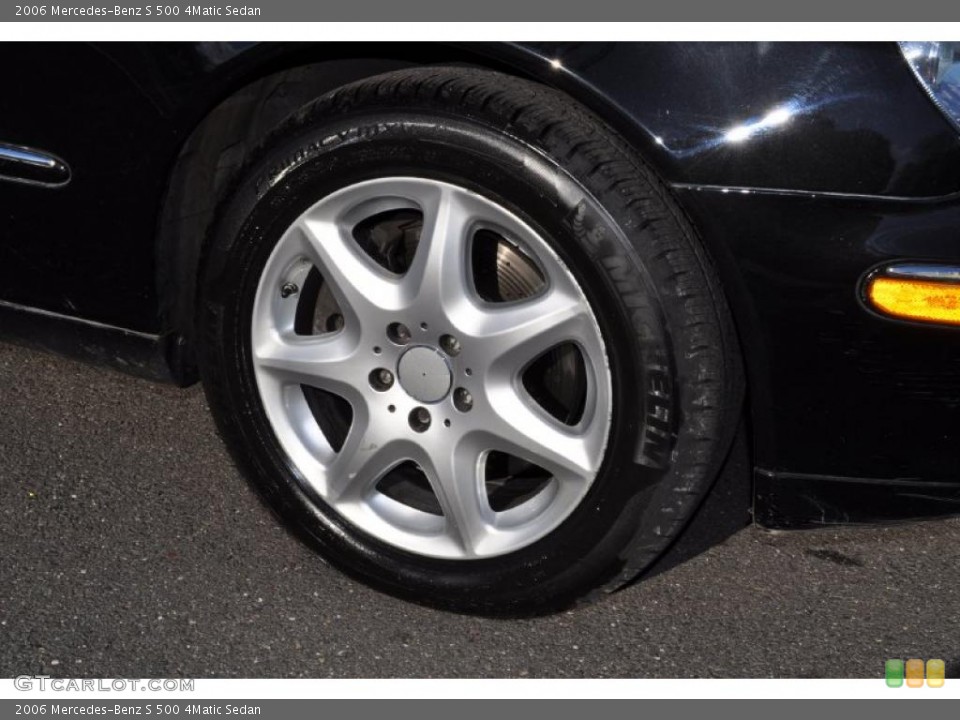 2006 Mercedes-Benz S 500 4Matic Sedan Wheel and Tire Photo #41275193