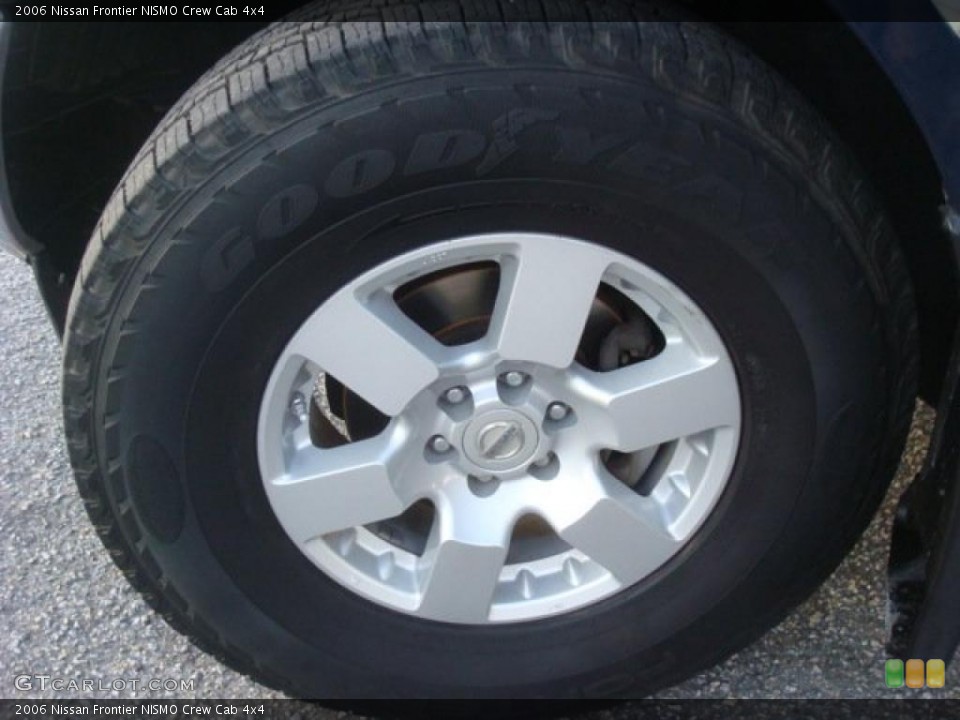 2006 Nissan Frontier NISMO Crew Cab 4x4 Wheel and Tire Photo #41275885