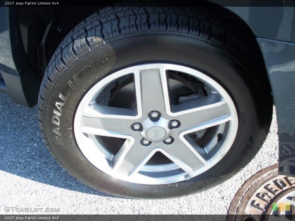 2007 Jeep Patriot Limited 4x4 Wheel and Tire Photo #41277925