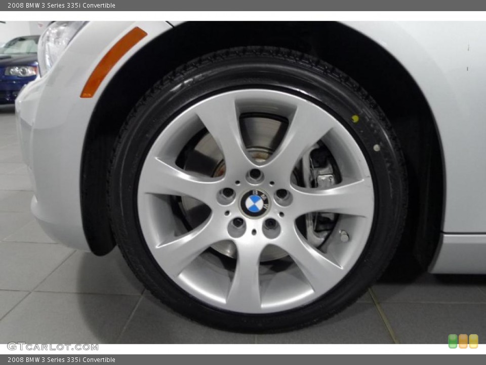 2008 BMW 3 Series 335i Convertible Wheel and Tire Photo #41278341