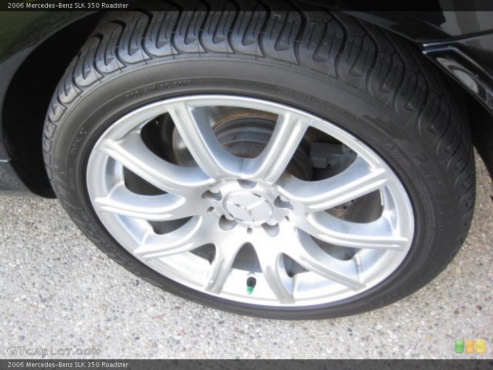 2006 Mercedes-Benz SLK 350 Roadster Wheel and Tire Photo #41283685