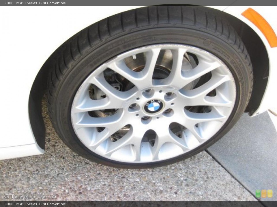 2008 BMW 3 Series 328i Convertible Wheel and Tire Photo #41284033
