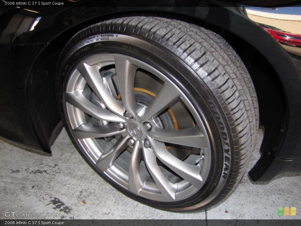 2008 Infiniti G 37 S Sport Coupe Wheel and Tire Photo #41285205
