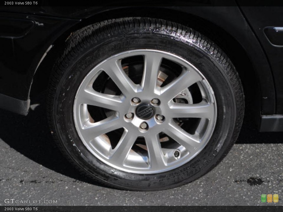 2003 Volvo S80 T6 Wheel and Tire Photo #41285853