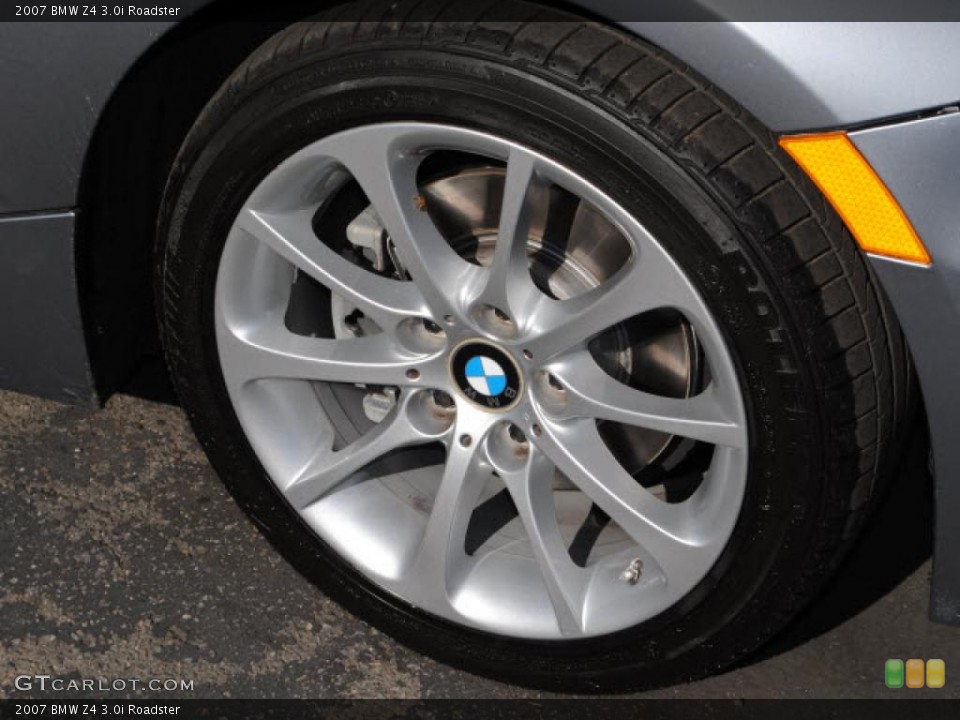 2007 BMW Z4 3.0i Roadster Wheel and Tire Photo #41287837