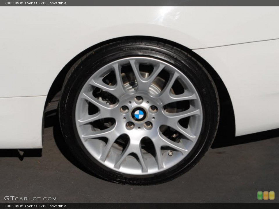 2008 BMW 3 Series 328i Convertible Wheel and Tire Photo #41289233