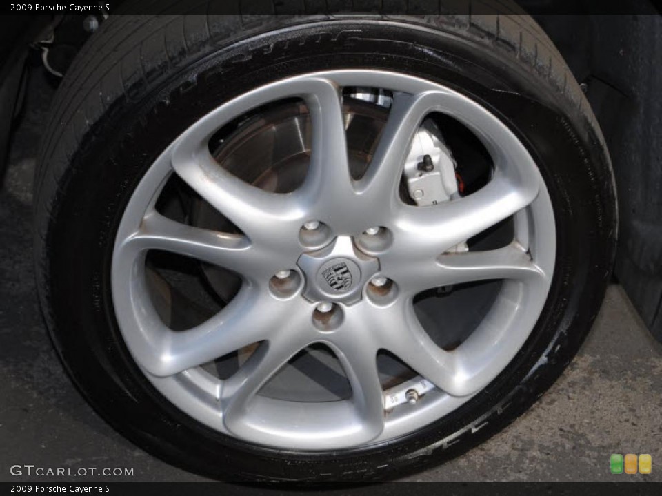 2009 Porsche Cayenne S Wheel and Tire Photo #41289537