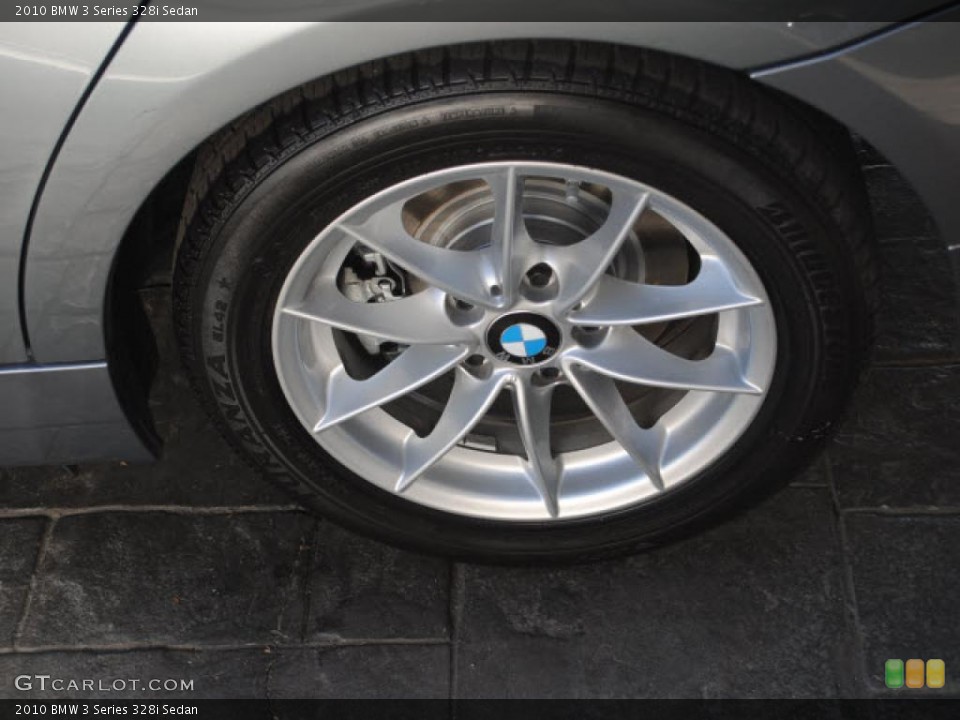 2010 BMW 3 Series 328i Sedan Wheel and Tire Photo #41289949