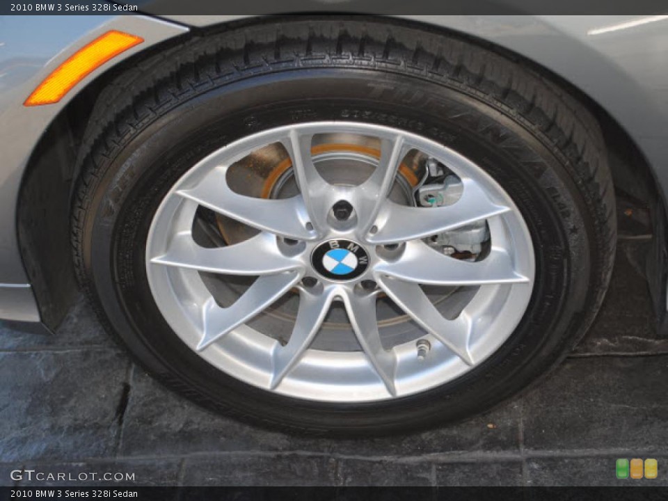 2010 BMW 3 Series 328i Sedan Wheel and Tire Photo #41290149