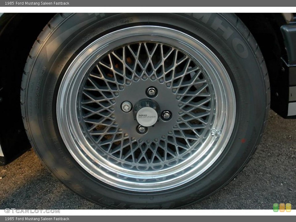 1985 Ford Mustang Saleen Fastback Wheel and Tire Photo #41292277