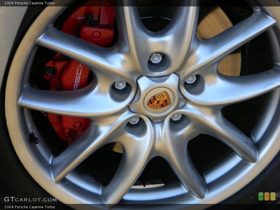 2004 Porsche Cayenne Turbo Wheel and Tire Photo #41292329
