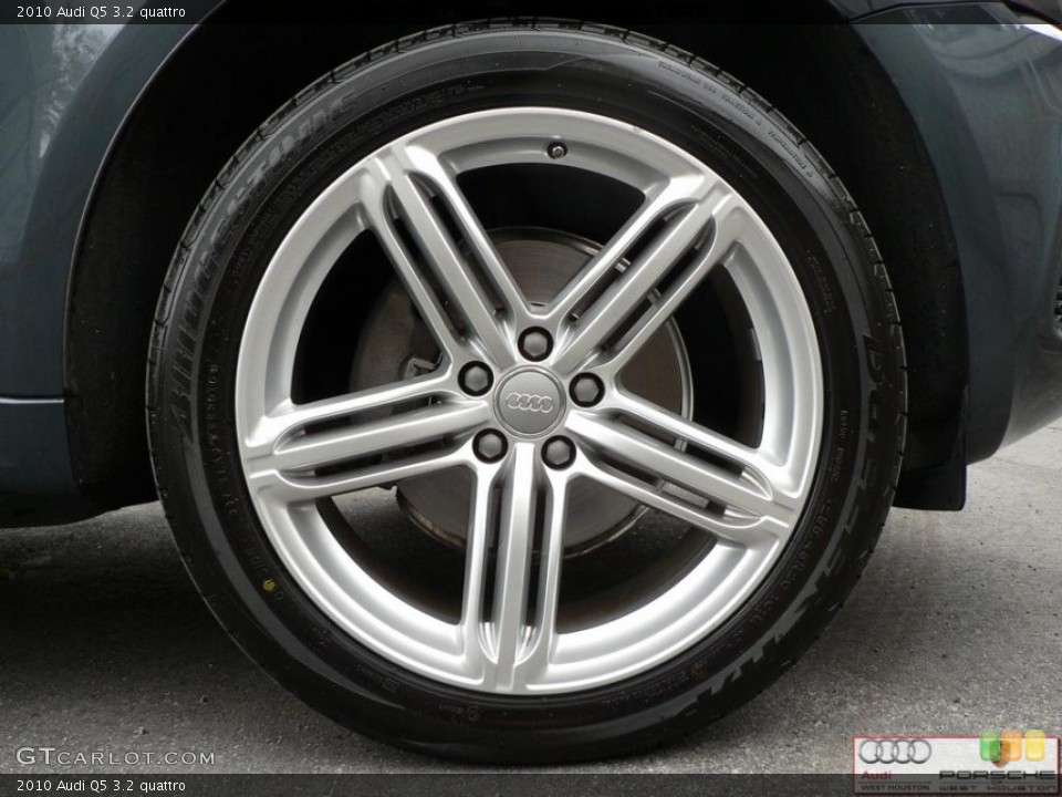2010 Audi Q5 3.2 quattro Wheel and Tire Photo #41293334