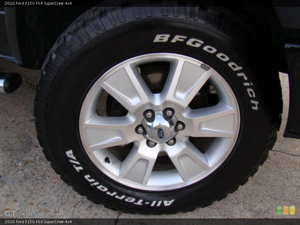 2010 Ford F150 FX4 SuperCrew 4x4 Wheel and Tire Photo #41298371