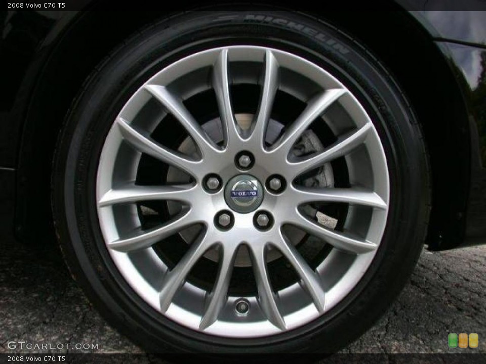 2008 Volvo C70 T5 Wheel and Tire Photo #41302476