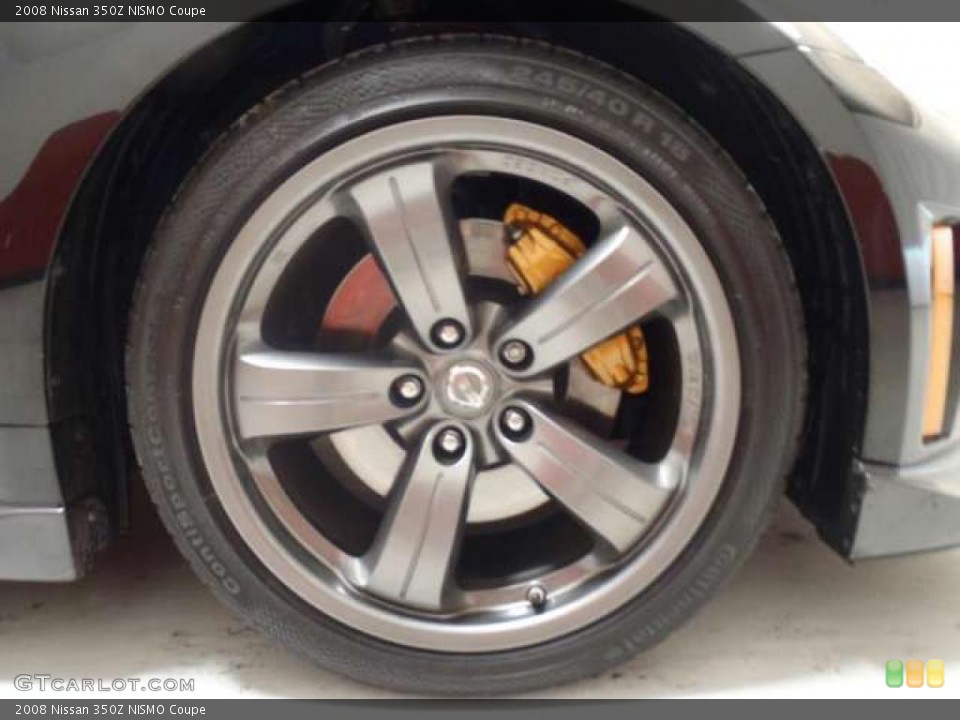 2008 Nissan 350Z NISMO Coupe Wheel and Tire Photo #41302616