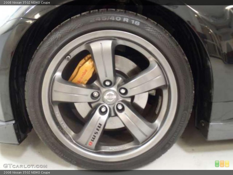 2008 Nissan 350Z NISMO Coupe Wheel and Tire Photo #41302660