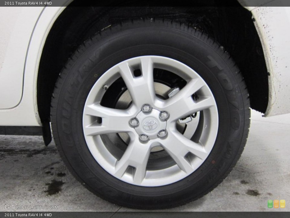 2011 Toyota RAV4 I4 4WD Wheel and Tire Photo #41305249