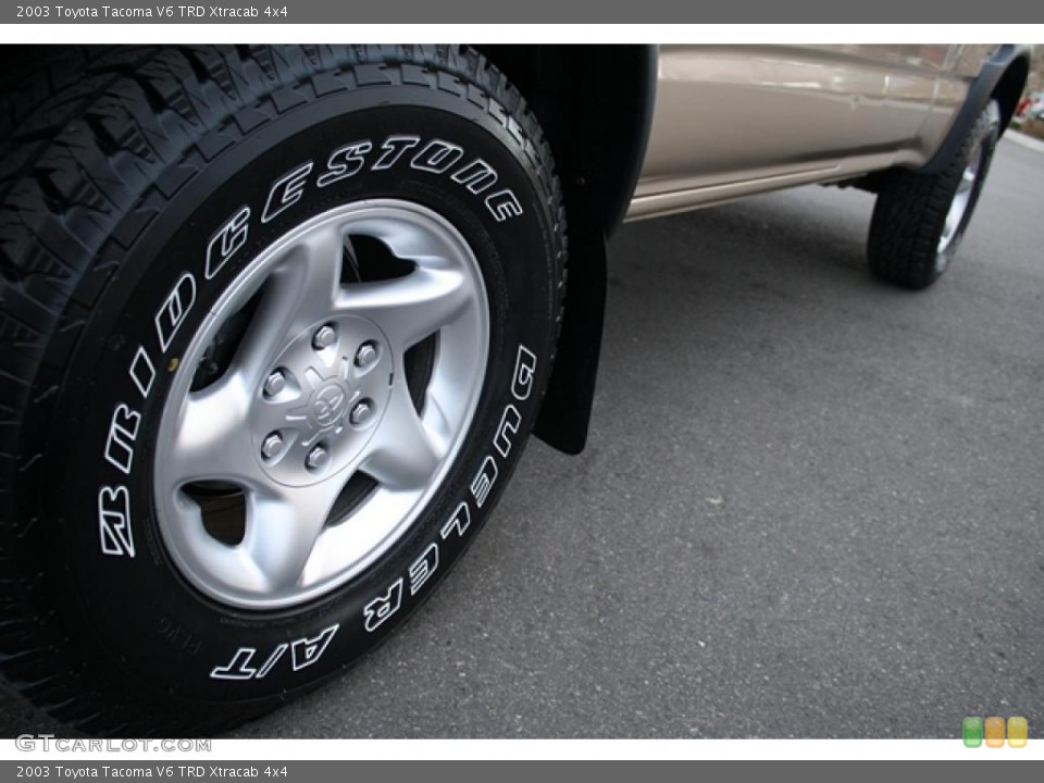 2003 Toyota Tacoma V6 TRD Xtracab 4x4 Wheel and Tire Photo #41311222