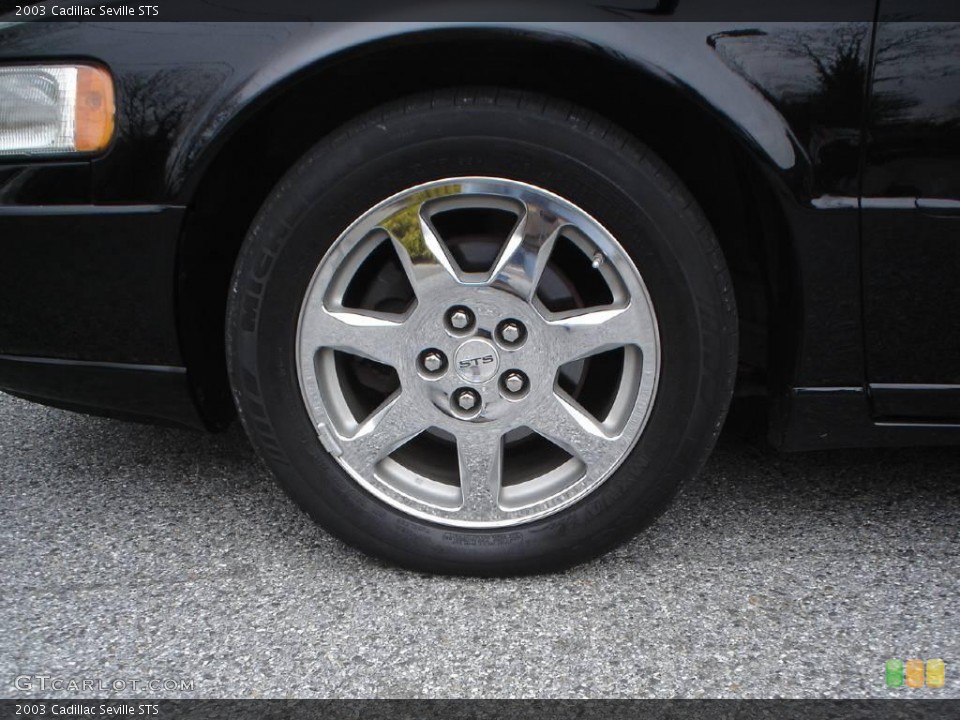 2003 Cadillac Seville STS Wheel and Tire Photo #41316920