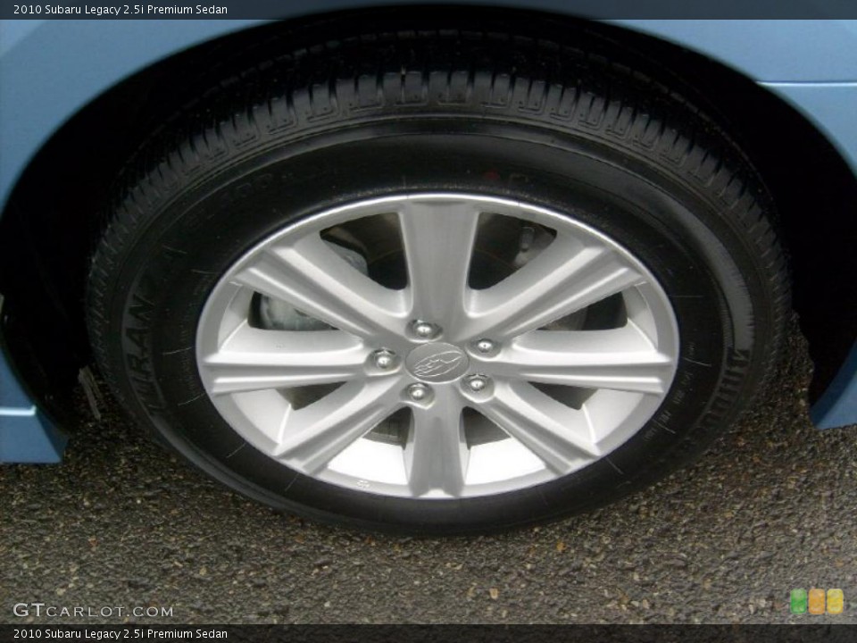 2010 Subaru Legacy 2.5i Premium Sedan Wheel and Tire Photo #41319838