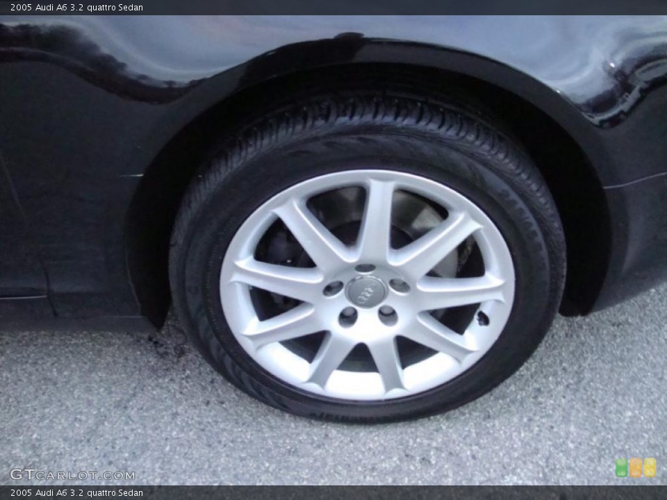 2005 Audi A6 3.2 quattro Sedan Wheel and Tire Photo #41323018